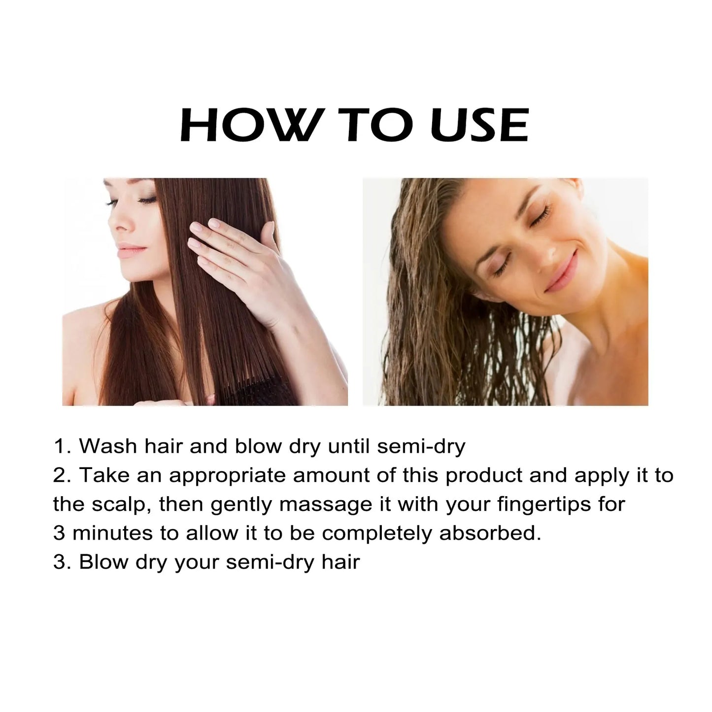 Midnight Black Castor Hair Serum